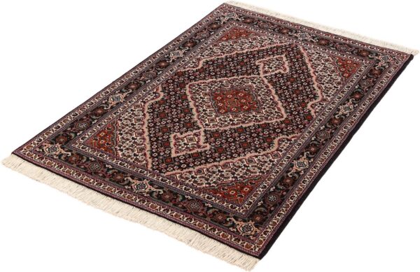 Tabriz Persian Rug 100 × 155 cm, Wool and Silk, hand-knotted — view 3