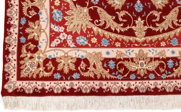 Tabriz Persian Rug 156 × 208 cm, Wool and Silk, hand-knotted — view 5