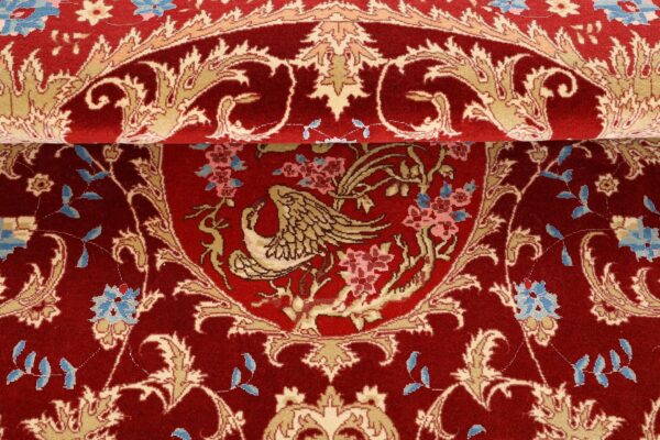 Tabriz Persian Rug 156 × 208 cm, Wool and Silk, hand-knotted — view 8
