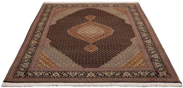 Tabriz Persian Rug 200 × 298 cm, Wool and Silk, hand-knotted — view 2
