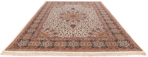 Tabriz Persian Rug 297 × 388 cm, Wool and Silk, hand-knotted — view 2